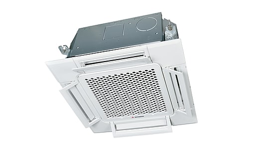 Multisplit Klimaanlage mit 3 Deckenkassetten